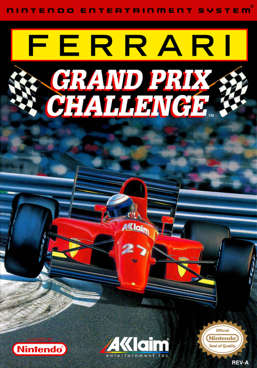 Ferrari Grand Prix Challenge (USA) box art